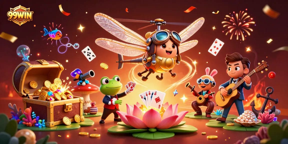 Win exciting rewards at 99WIN with thrilling casino experiences and vibrant game visuals.
