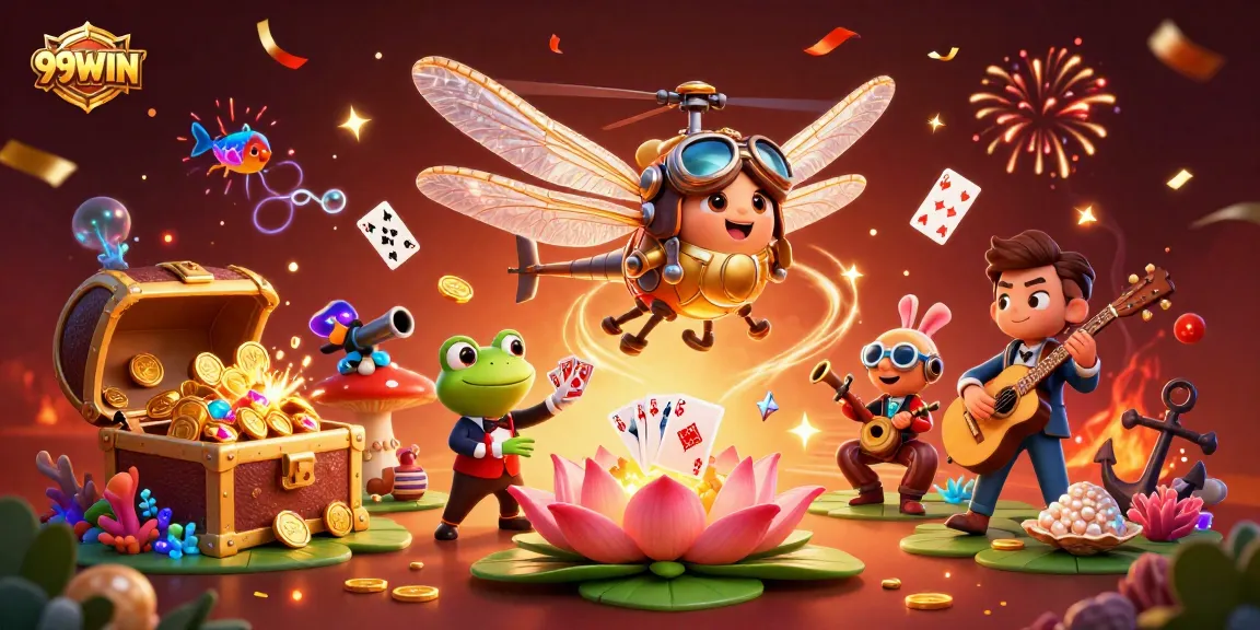 Win exciting rewards at 99WIN with thrilling casino experiences and vibrant game visuals.