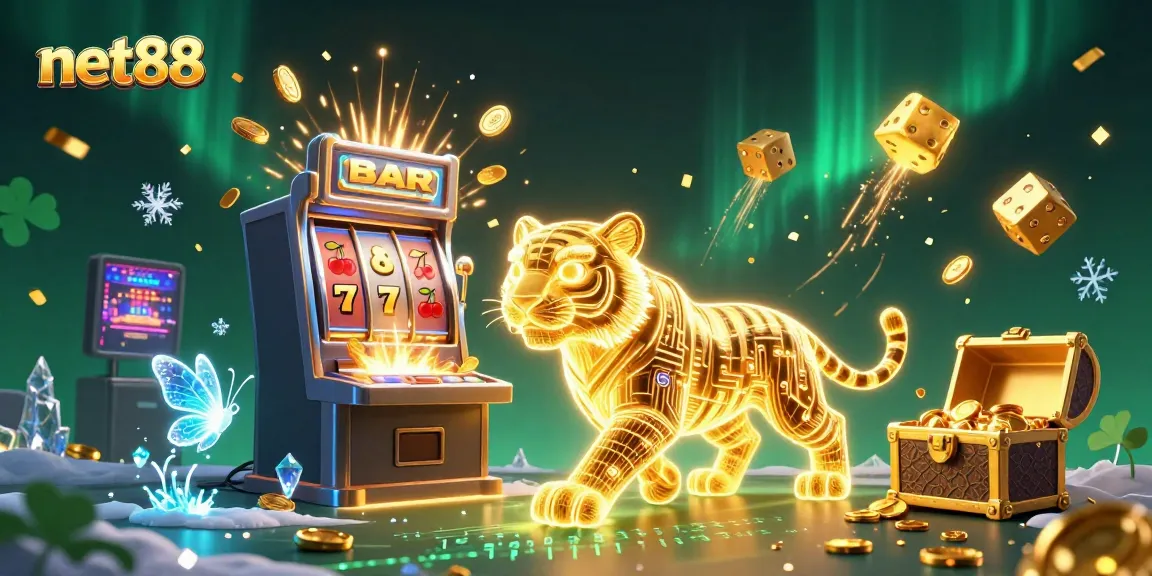 Experience the thrill of net88 in an ultra-detailed 3D digital casino bursting with vivid animations and rich colors.