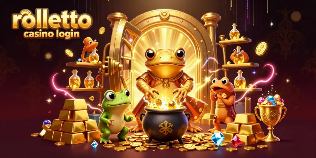 Experience rolletto casino login's thrilling adventure with gold coins flying and magical creatures.