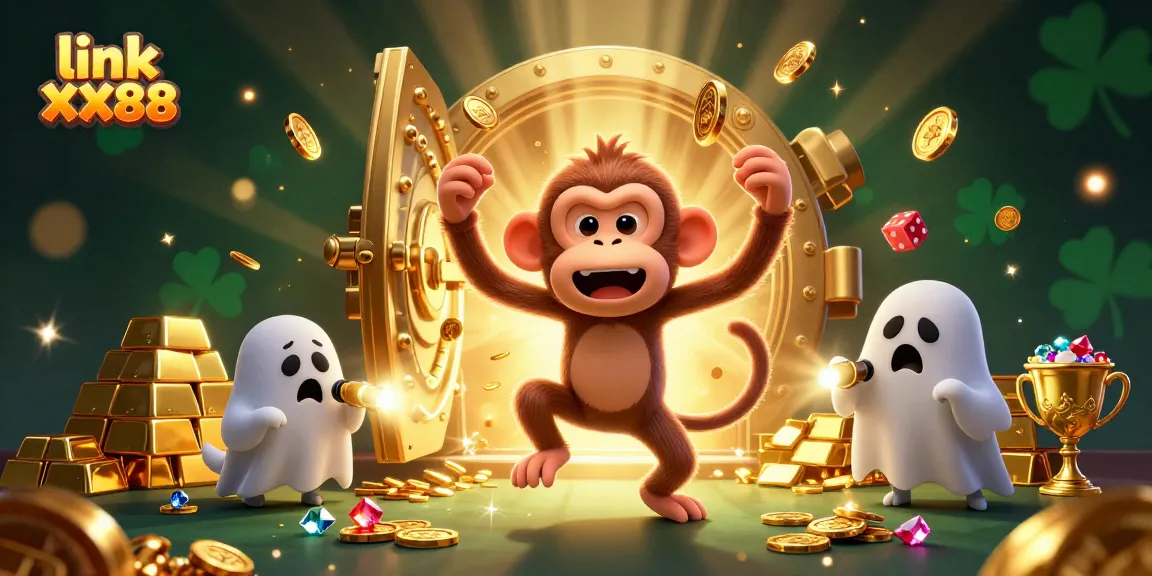 Join the excitement at link XX88 as the poltergeist monkey juggles casino treasures!