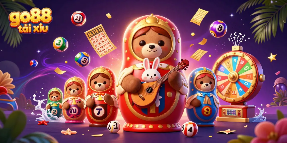 Experience go88 tài xỉu with colorful lottery balls, dynamic gaming elements, and vibrant characters enriching the gameplay.