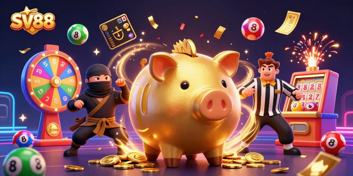 SV88's thrilling gambling scene features dynamic characters and rich casino elements.