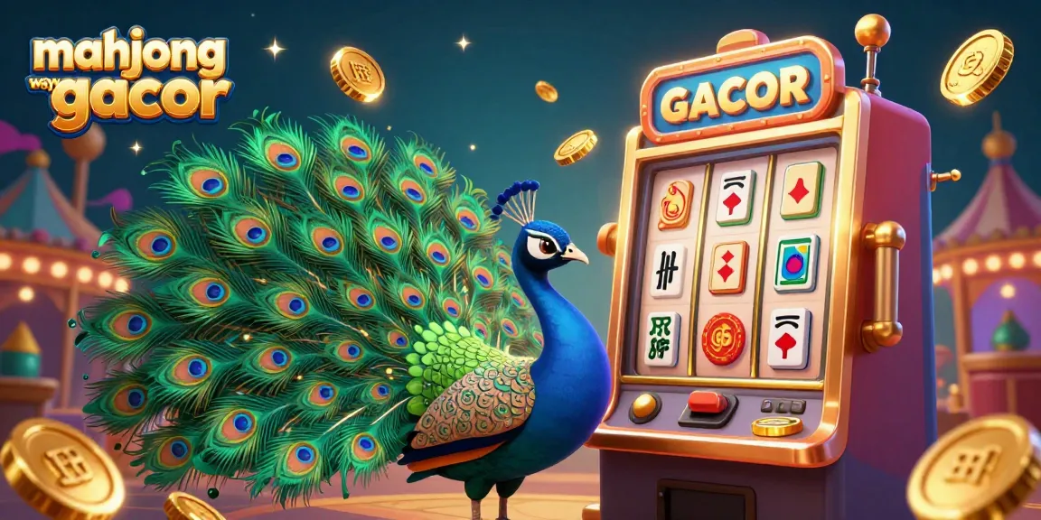 Experience the excitement with Mahjong Ways Gacor as 3D coins and slot symbols elevate your gameplay adventure.