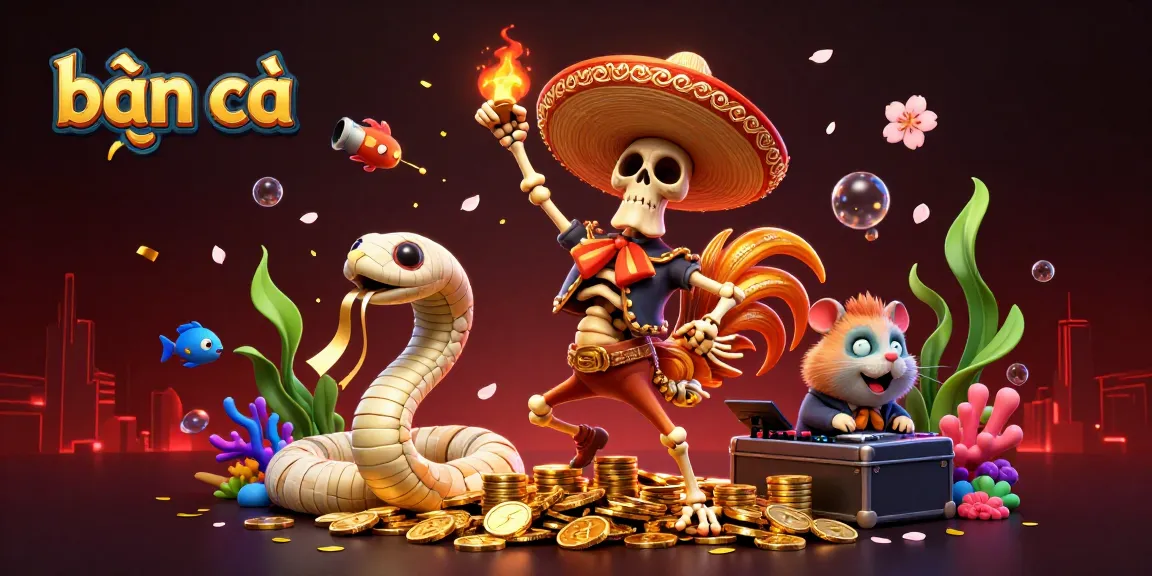 Catch big rewards in the bắn cá game featuring dynamic characters and vibrant sea creatures.