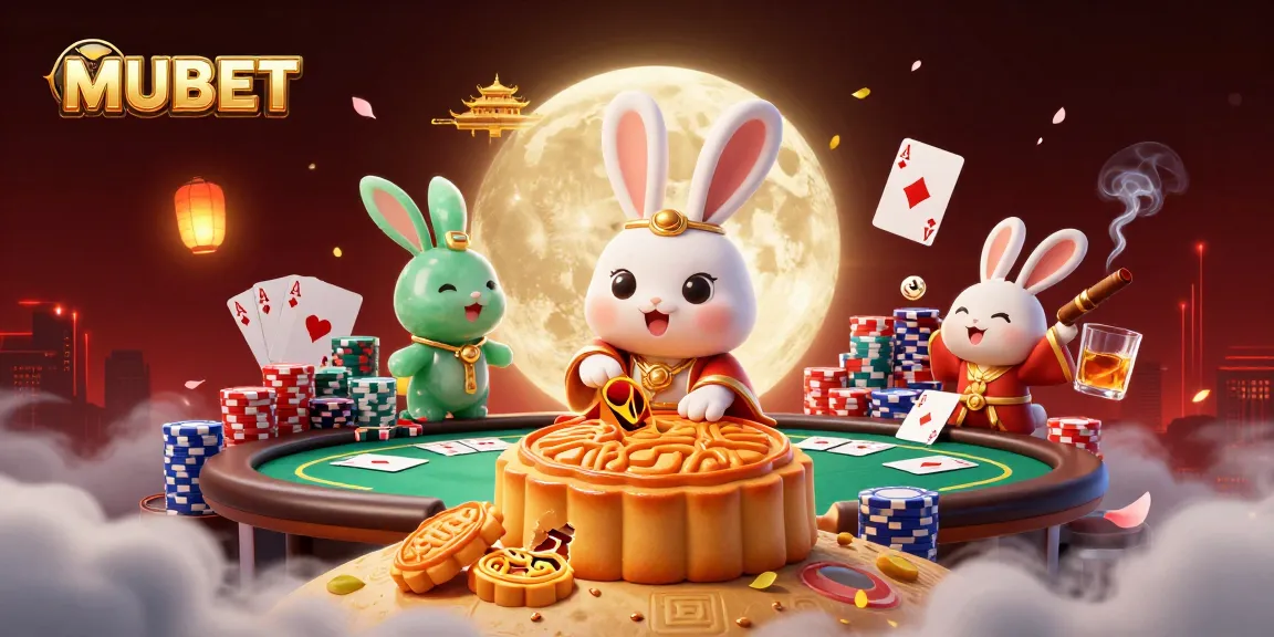 Experience the enchanting world of MUBET with a vibrant casino scene featuring traditional elements.