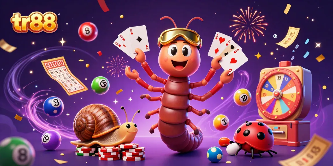 tr88 offers a vibrant gaming experience with a millipede dealer and exciting casino elements.