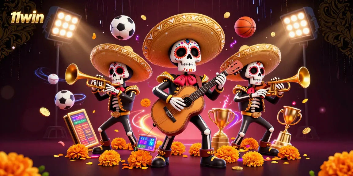 Experience thrilling action with 11WIN's captivating mariachi sports betting scene.