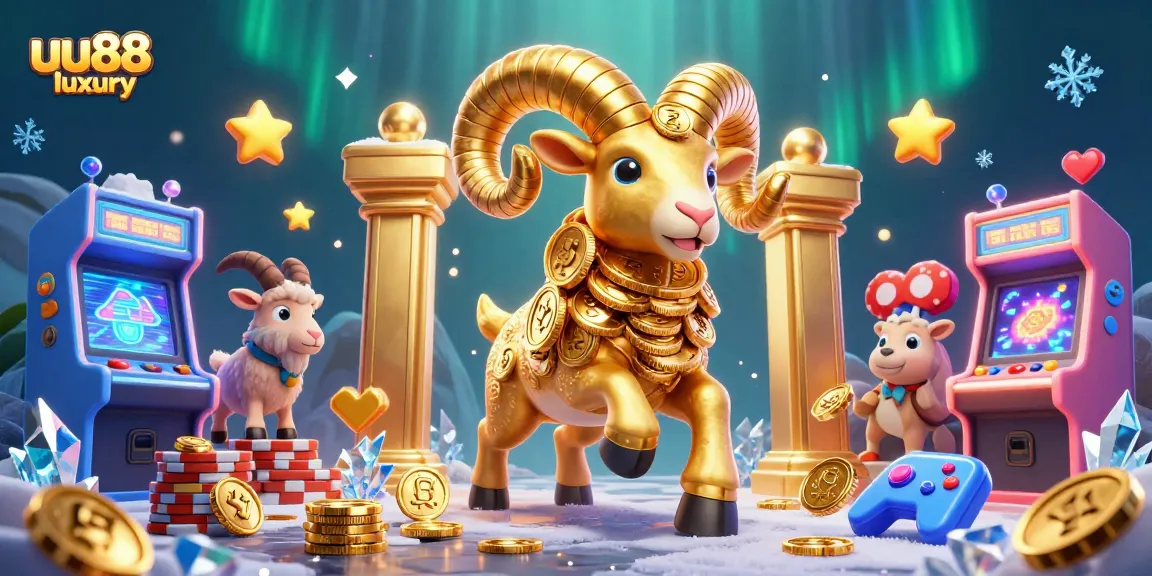 Experience thrilling gameplay at uu88 luxury with energetic 3D cartoon characters and vibrant casino elements