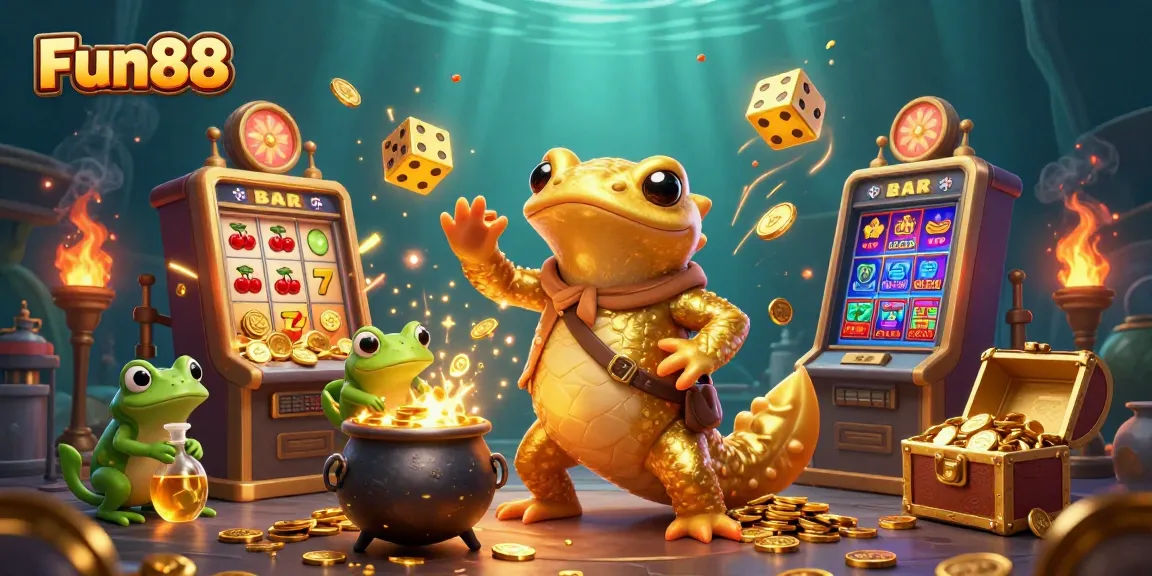 Join Fun88 for an exhilarating casino experience filled with jackpot wins, vibrant gaming elements, and gold riches.